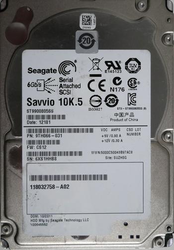 Seagate Savvio Datenwiederherstellung SAS Festplatte